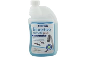 Interpet Bioactive Tapsafe Aquarium Water Dechlorinator & Conditioner, 500 ml, Keeps Fish Safe, Fast Acting, Removes Harmful Toxins from Tap Water Before Adding to Your Tank