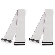Câble Ruban Plat DB15 Mâle Vers Femelle - Longueur 30cm (11.8"), Pas 2.54mm - Couleur Arc-en-ciel