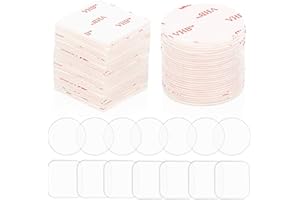 BLUELVES Przezroczysta dwustronna taśma samoprzylepna, zmywalna bez śladów Nano, wielofunkcyjna, wyjmowana antypoślizgowa taśma wielokrotnego użytku, 120 sztuk, do naprawy dywanów