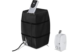 Hadisi Pumpenabdeckung für Whirlpool-Spa-Heizung, robust, wasserdicht, staubdicht, isoliert, für mehrere Marken (schwarz, quadratisch, strapazierfähig)