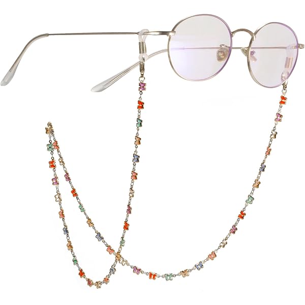 Chaîne Lunettes Bohème Yienate - Porte-bonheur N°8 Antidérapante - Cadeau Femme