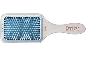 Olivia Garden EcoHair Paddle Large - ekologiczna profesjonalna bambusowa szczotka do włosów do stylizacji