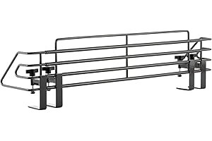 Hanseküche Ausziehbares Herdschutzgitter für 64-110 cm, klemmbar, Herdsicherung ohne Bohren, Spülmaschinenfest Herdgitter, Verstellbarer Kinder Herdschutz, Kindersicherung für Herd, Ceranfeld