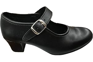 ANGELITOS Zapatos Flamenca para Niña y Mujer, Mod. 302, Calzado Made in Spain