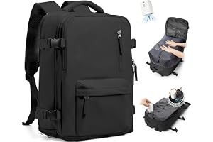 SZLX Vakuum Ryggsäck med Pump Ryanair Handbagage 40x30x20 Dam Wizzair Handbagage 40x30x20 Vakuum Resryggsäck med Pump Easyjet Vattentät Herr för 14-tums Bärbara Datorer med Skofack