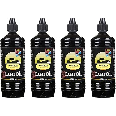 12 X 1L Huile Citronnelle Pour Lampes Torches Anti-Moustiques - Recharge Flambeaux, Chalumeaux