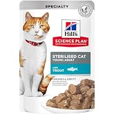 Hill's SP Alabalıklı Kısırlaştırılmış Yetişkin Kedi Pouch 85g