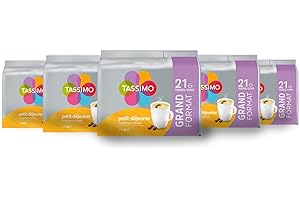 Tassimo Petit-Déjeuner Classique 168g (21 Tasses) lot de 5