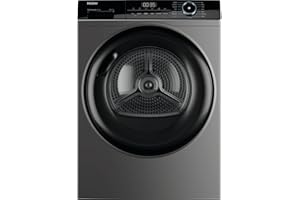 Haier HD100-A2939S Freestanding Heat Pump Tumble dryer, 10kg, Graphite - A++ Rated
