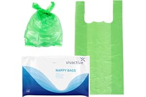 VIVACTIVE Case Saver Extra Large Incontinence Nappy Disposal Bags - 100 Pack