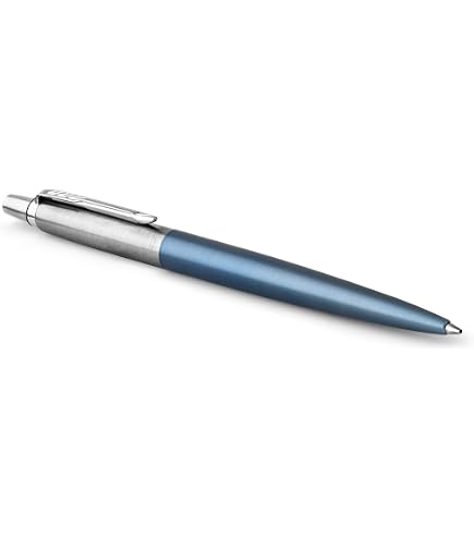 Stylo Bille Parker Jotter Vintage Des Années 1990 - Occasion, Couleur Bleue