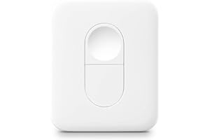 SwitchBot Pilot zdalnego sterowania z jednym przyciskiem – kompatybilny z SwitchBot Smart Switch Toggle, Curtain, żarówka Wi-Fi, taśma LED, Blind Tilt, Smart Home, łatwe sterowanie, Bluetooth Long