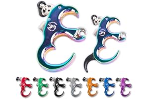 Milaem Automatic Archery Release Aids 3 or 4 Finger Grip Thumb Caliper Trigger for Compound Bow Outdoor Hunting Left Hand Right Hand