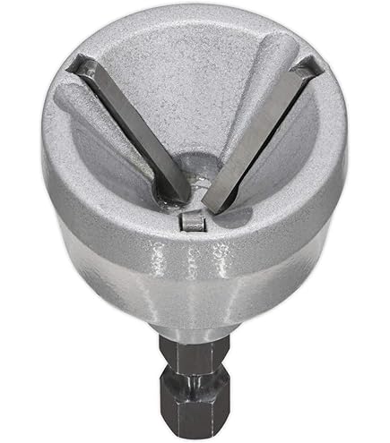 Deburring & Chamfering Tool – 3 To 20mm Range, Quick Disassembly Hex Shank With Tungsten Steel Blade For Pipes & Bolts (1/8-3/4 Inch)