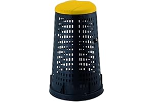 Stefanplast Kosz na kozioły, żółty/czarny, 100 litrów