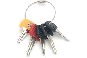 GAOHOU 5 Stück 530 701 702 801 802 Elektrohefter Zündschlüssel Kompatibel mit Linde Jungheinrich Komatsu STILL Gabelstapler