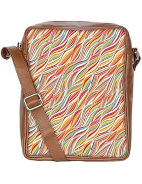 Snoogg , Damen Umhängetasche mehrfarbig multi