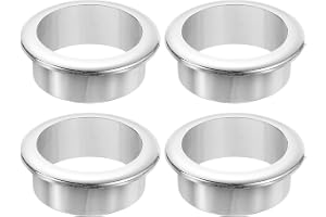 QUARKZMAN 4 stycken 40 mm (1,58 tum) nylon skrivbordsmatning, plastkabelgenomföring, kabelarrangör för datorbord skåp