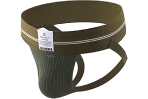 BRODDLE Men's Jockstrap Stretchy Nylon Mesh Pouch Performance Workout Athletic Supporters for Men