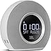 Price comparison product image JBL Horizon Wireless Bluetooth Dual Alarm Clock FM Radio with USB Dock Charging and Sunrise Wake Up Ambient LED Light Compatible with Apple iOS and Android Smartphones, Tablets and MP3 Devices - White