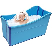 Vasca Pieghevole Portatile Per Adulti | In PVC | 120x55x50 Cm | Con Rubinetto Di Scarico | Per Interni Ed Esterni - Foto 9