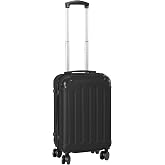 Travel Cabin Trolley 20" (40L). Hand luggage. 4 Double wheels. 55 x 40 x 20 cm. Semi-rigid ABS material. Lock with numerical