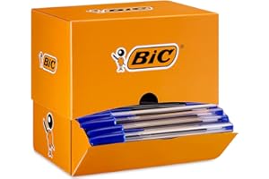 ‎BIC BIC Kugelschreiber Set Cristal Original, in Blau, Strichstärke 0,4 mm, 150er Pack, Ideal für das Büro, das Home Office oder die Schule