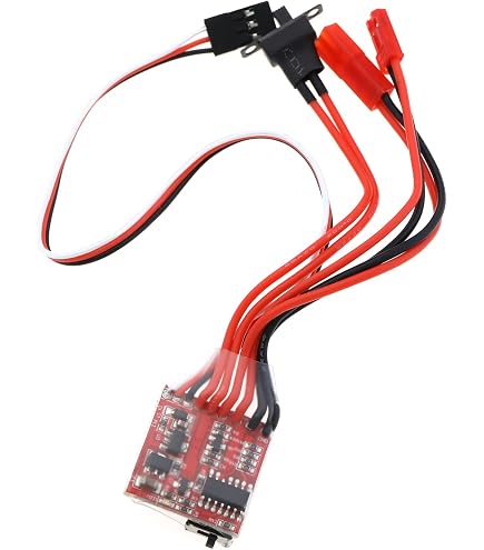 5A ESC Bidirektionaler Geschwindigkeitsregler Für RC-Modelle – Kompatibel Mit 2S-3S, Gebürstete Motoren