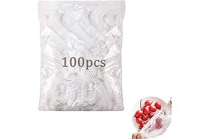 Chagoo Frischhaltefolie, Aufbewahrungsbox, Frischhaltebeutel, Aufbewahrungsbox mit 100 Stück Plastikfolie (Aufbewahrungstasche)