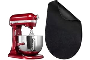 LMYDIDO Gleitbrett für KitchenAid Küchenmaschine - Zubehör Unterlage Anti-Rutsch, Dauerhaft, Mixer Mover Küchengerät Gleitmatten (für 6.5L-8L,Schwarz)
