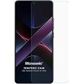 Microsonic Xiaomi Poco X7 Pro Tempered Glass Cam Ekran Koruyucu [Poco X7 Pro ile Uyumlu Ekran Koruyucu - Şeffaf]