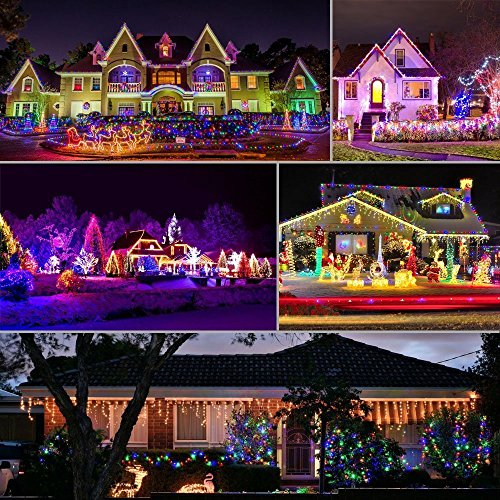 Led Solar Lichterkette, 10 Meter, 100 Leds, für dekorieren Sie Ihr Zuhause, Garten und Partei. (Warmweiß) - 6