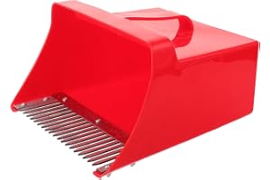 OSALADI Bärplockare och kratta, metallkam och ergonomiskt handtag