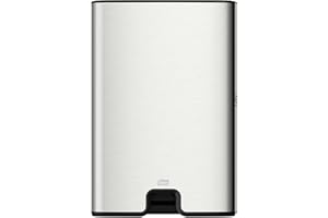 Tork Xpress, Distributeur murale pour essuie-mains interfoliés en acier inoxydable H2, distribution feuille à feuille, gamme Image, 460004