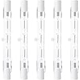DoRight 150W Halogen R7s Bulb 78mm Dimmable Warm White 2800K 2100LM J Type Bulb J78 Linear Halogen Light Bulbs Floodlight Bulbs for Homes,Offices,Parking lot,Library (5-Pack)