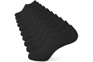 YOJOOM Sneaker Socken Damen 35-38 39-42, Füßlinge Sneakersocken mit Rutschfest Silikon,Laufsocken Gepolsterte Kurze Socken Unsichtbar