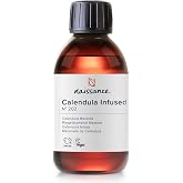 Naissance Calendula Infused Oil (No. 202) 225ml - Natural and Infused in Sunflower Oil - Moisturizes Skin, Hands and Feet - I
