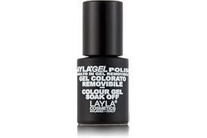 Layla Cosmetics, Smalto colorato in gel, Milano by Night, 10 ml