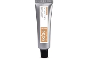 Skön Ideal Is Real - Cc Cream con Acido Ialuronico Viso, Olio di Argan e Burro di Karité, Crema Colorata Viso Nutriente e Idratante, Ideale per Pelle Grassa, Mista e Matura, Effetto Opacizzante, 50 ml