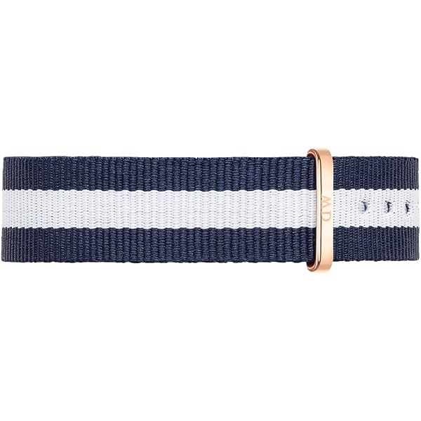 Cinturino Daniel Wellington Classic York - Pelle Italiana Marrone, 18 Mm, Per Orologi 36 Mm