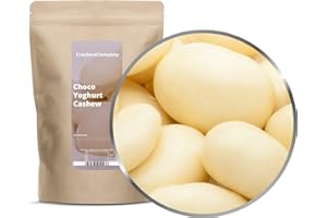 ZEELEC 1 x 700g Premium Cashew Nüsse in Joghurtschokokalde vegetarisch glutenfrei