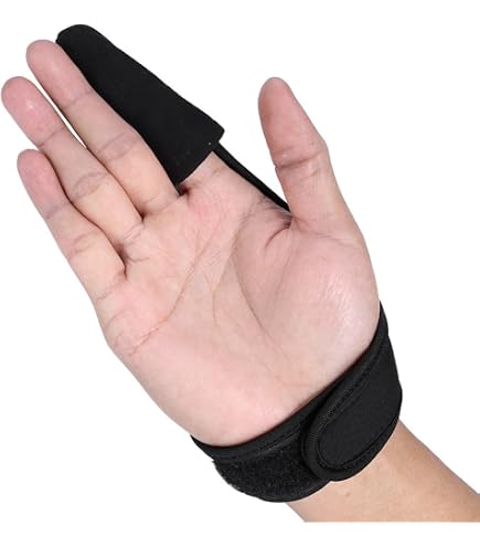 Doppelfinger Angelhandschuhe, Fingerschutz, Verstel Produktbild-Vorschau 5