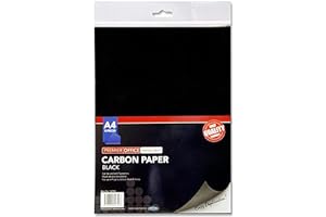 Premier Stationery H2756996 A4 Carbon Paper - Black (Pack of 10 Sheets)