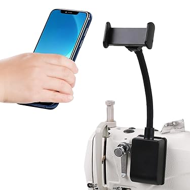 Support Téléphone Pince Réglable Pour Lit/bureau | Base Lestée 650g, Flexible - Pour Film, Appels, Salle De Sport