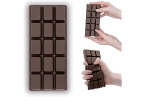 Chocolate Butter Squishy Toy, Cute Kawaii Slow Rising Squeeze Fidget Stress Relief for Kids & Adults, Soft Sensory Anxiety Relief Desk Toy, Party Favors, Birthday Return Gifts (1 PC)