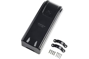 KHIRONHIVE Boîte de rangement pour contrôleur de vélo électrique, kit de conversion de batterie, boîtier en plastique étanche avec clips de montage pour installation de vélo électrique, scooter, cyclomoteur