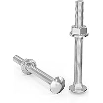 Viti A Testa Quadrata, 1-10Pc M6 M8 M10 M12 Acciaio Inossidabile - Foto 5