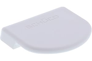 STAHL Schüco Türziehgriff für Balkontüren und Terrassentüre Ziehgriff Weiß