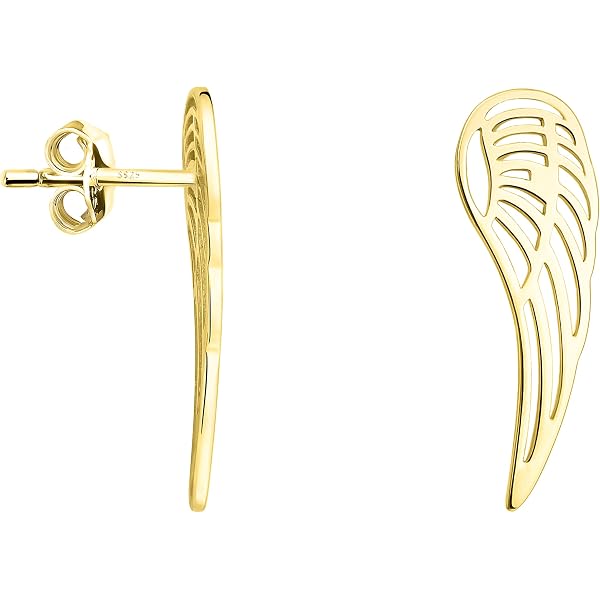 Orecchini Farfalla MyGold In Oro 333 - Con Zirconi, 6x7 Mm