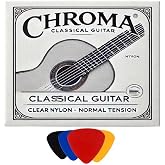 Chroma Klasik Gitar Teli Takımı 4 Adet Pena Hediyeli